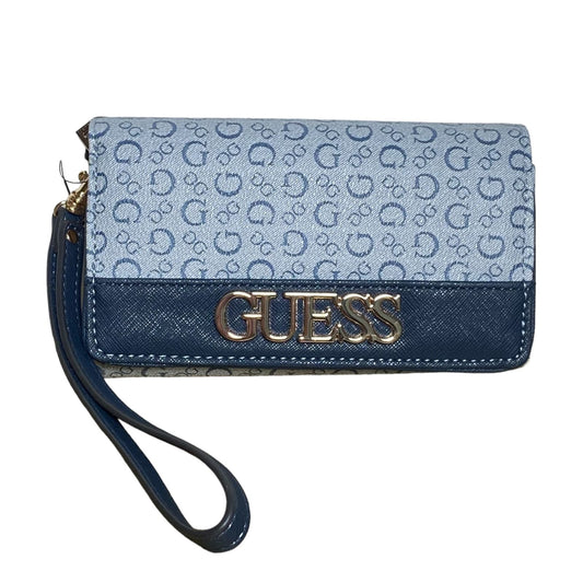 CARTERA GUESS AZUL